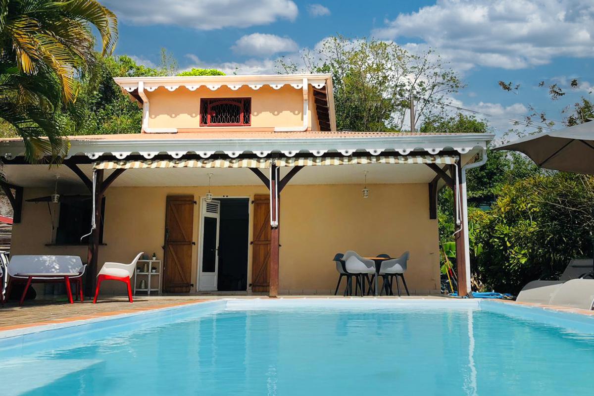 1 Location villa avec piscine sainte luce martinique-vue d ensemble